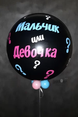 Гендерный воздушный шар купить в Минске