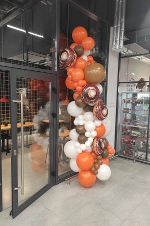 Разнокалиберная гирлянда на открытие